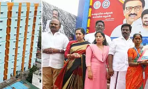 Tamil Nadu : अर्बन हैबिटेट डेवलपमेंट बोर्ड ने 89.70 करोड़ की लागत से 584 अपार्टमेंट खोले