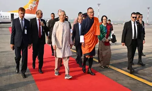 भूटान के प्रधानमंत्री शेरिंग तोबगे दो दिन के दौरे पर ढाका पहुंचे