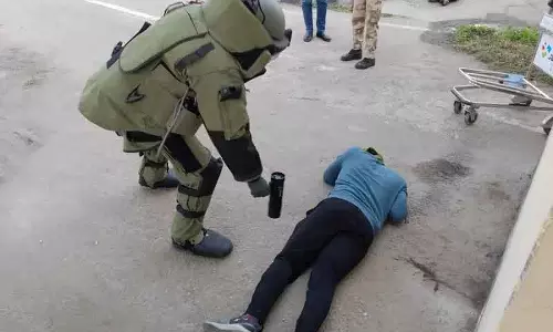 CISF ने Jammu एयरपोर्ट पर इमरजेंसी मॉक ड्रिल की
