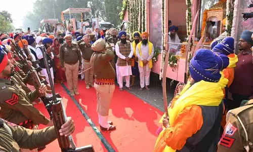 Hoshiarpur में ऐतिहासिक नगर कीर्तन का स्वागत