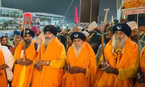 Ludhiana: ऐतिहासिक नगर कीर्तन साहनेवाल में रुका Ludhiana: ऐतिहासिक नगर कीर्तन साहनेवाल में रुका