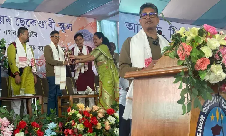 डिगबोई में संबोधन: पीयूष हजारिका ने मेहनत को सफलता की कुंजी बताया