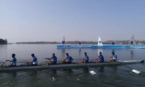 Bhopal: भोपाल में राष्ट्रीय रोइंग चैंपियनशिप का आयोजन Bhopal: भोपाल में राष्ट्रीय रोइंग चैंपियनशिप का आयोजन