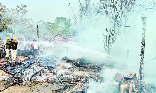 पुराना होशियारपुर रोड पर लालसिंगी खड्ड के किनारे तबाही, पलभर में सब स्वाह पुराना होशियारपुर रोड पर लालसिंगी खड्ड के किनारे तबाही, पलभर में सब स्वाह