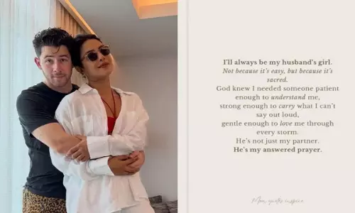 Priyanka Chopra ने पति निक जोनास को अपनी ‘प्रार्थना का जवाब’ बताया