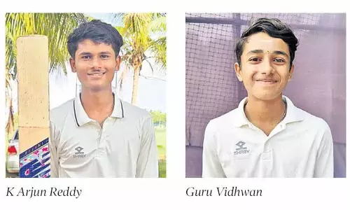 आदित्य वर्धन और गुरु विधवान ने HCA U16 संभावित मैचों में शतक लगाए