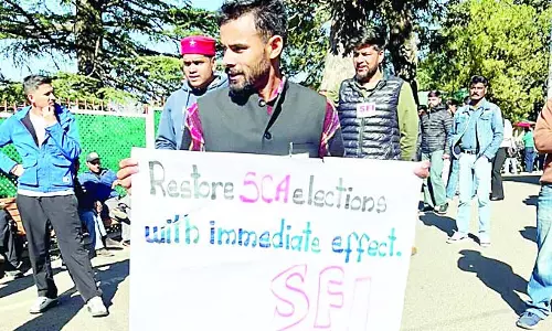 एचपीयू में हॉस्टल, लाइब्रेरी, परिवहन और ईआरपी सिस्टम पर उठाई जोरदार आवाज एचपीयू में हॉस्टल, लाइब्रेरी, परिवहन और ईआरपी सिस्टम पर उठाई जोरदार आवाज