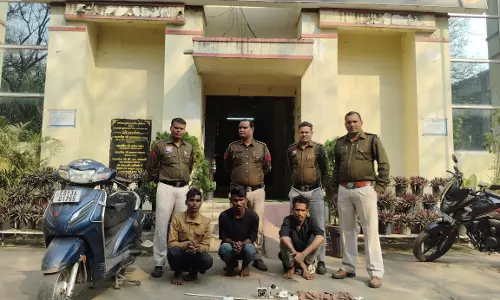 निर्माणाधीन अस्पताल से हो रही सिलसिलेवार चोरी का खुलासा, 3 शातिर गिरफ्तार