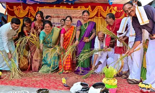 Davanagere : देसी कलरवा ग्रामीण जीवन को दर्शाता है