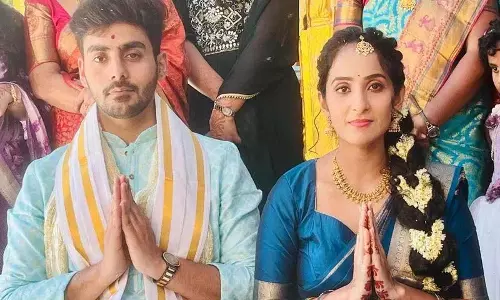 तिरुमनी श्री पूजा और आदित्य वर्मा की विजाग में Low-Key शादी