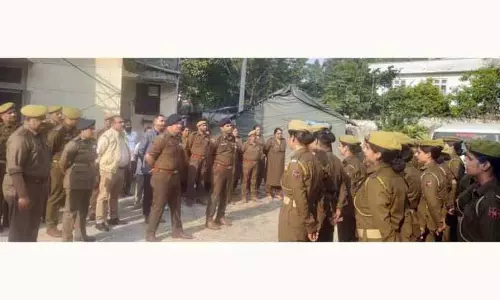 DIG सशस्त्र जम्मू ने पहली महिला बटालियन के कामकाज की समीक्षा की DIG सशस्त्र जम्मू ने पहली महिला बटालियन के कामकाज की समीक्षा की