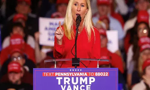 Trump की सहयोगी मार्जोरी ग्रीन ने समर्थन खोने पर इस्तीफा देने की बात कही