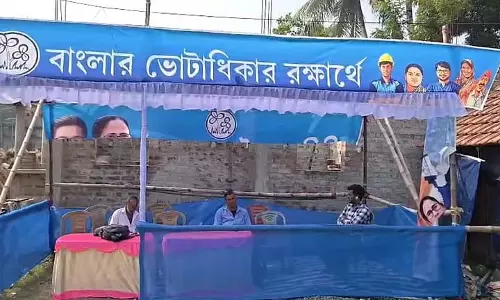 Nandigram में तृणमूल खेमे पर फिर हमला Nandigram में तृणमूल खेमे पर फिर हमला