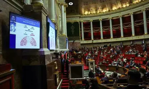 France में बजट बिल का टैक्स सेक्शन नेशनल असेंबली में खारिज