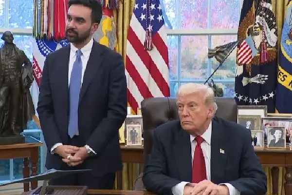 Trump–ममदानी मीटिंग: मेयर-इलेक्ट की क्षमता पर ट्रंप ने जताई उम्मीदें Trump–ममदानी मीटिंग: मेयर-इलेक्ट की क्षमता पर ट्रंप ने जताई उम्मीदें