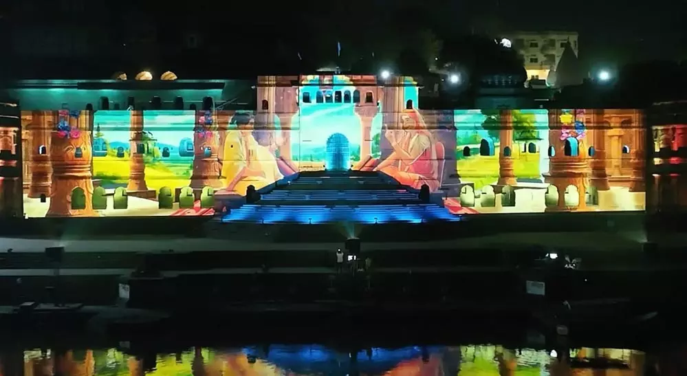 Maheshwar: भव्य लाइट शो और भजन संध्या के साथ शुरू होगा निमाड़ उत्सव Maheshwar: भव्य लाइट शो और भजन संध्या के साथ शुरू होगा निमाड़ उत्सव