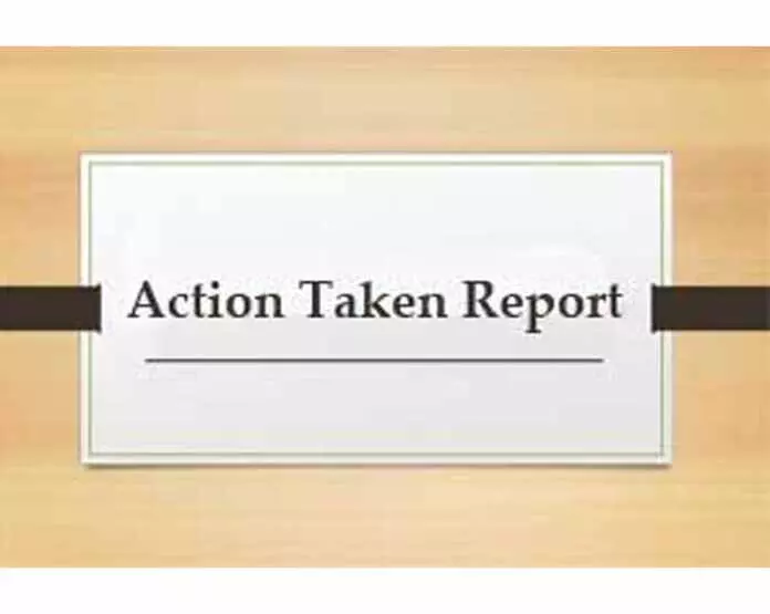 SHO ने ATR फाइल की, मामला 6 दिसंबर को बहस के लिए लिस्टेड SHO ने ATR फाइल की, मामला 6 दिसंबर को बहस के लिए लिस्टेड
