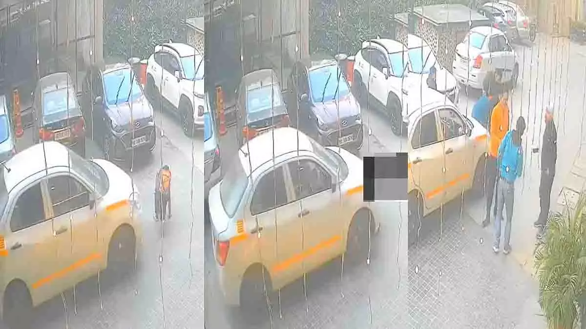 Greater Noida में कैब की चपेट में आने से बाल-बाल बचा स्कूली बच्चा Greater Noida में कैब की चपेट में आने से बाल-बाल बचा स्कूली बच्चा