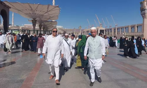 Saudi Arabia में बस हादसे में मारे गए तीर्थयात्रियों की अंतिम यात्रा सम्पन्न