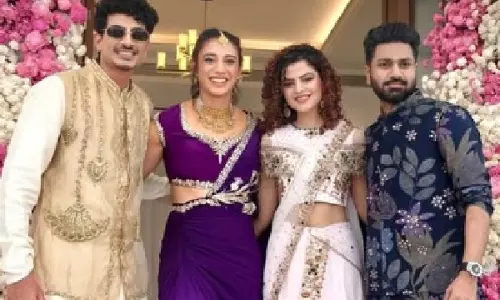 Palak Muchhal  ने भाई और स्मृति मंधाना के शादी से पहले उत्सव की खास झलक दिखाई