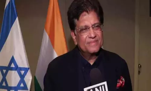 भारत और इज़राइल फ्री ट्रेड एग्रीमेंट के पहले फेज़ पर मुहर लगा सकते हैं: Piyush Goyal भारत और इज़राइल फ्री ट्रेड एग्रीमेंट के पहले फेज़ पर मुहर लगा सकते हैं: Piyush Goyal