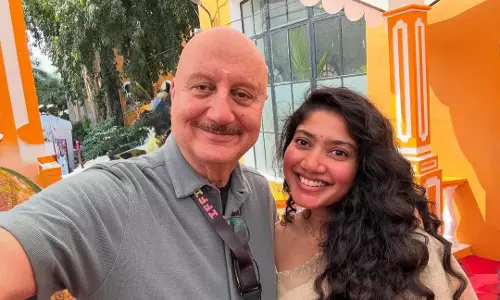 Anupam Kher ने साई पल्लवी से मुलाकात की, उन्हें असली, स्नेही, सहज कहा
