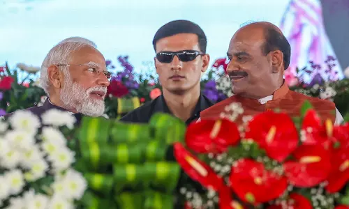 PM Modi ने ओम बिरला की देश सेवा की प्रशंसा करते हुए बधाई दी PM Modi ने ओम बिरला की देश सेवा की प्रशंसा करते हुए बधाई दी