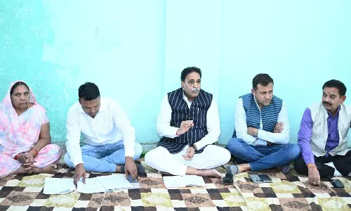 विधायक राजेश मूणत ने दानवीर भामाशाह वार्ड में बैठक ली