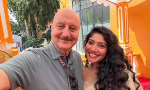Anupam Kher ने साई पल्लवी से मुलाकात की, उन्हें असली, स्नेही, सहज कहा