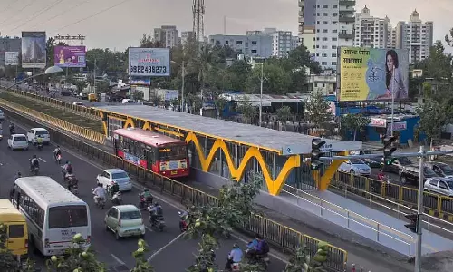 Pune : पीएमपीएमएल ने निगडी-मुकाई चौक बीआरटी कॉरिडोर पर बस सेवा शुरू की