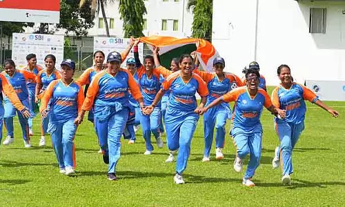 भारत ने ब्लाइंड विमेंस T20 वर्ल्ड कप जीता भारत ने ब्लाइंड विमेंस T20 वर्ल्ड कप जीता