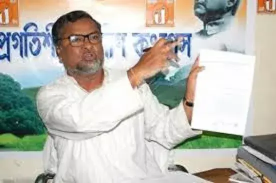 Tripura: BJP ने टिपरा मोथा के मंत्री की गृह विभाग की मांग को ‘बचकाना’ बताया Tripura: BJP ने टिपरा मोथा के मंत्री की गृह विभाग की मांग को ‘बचकाना’ बताया