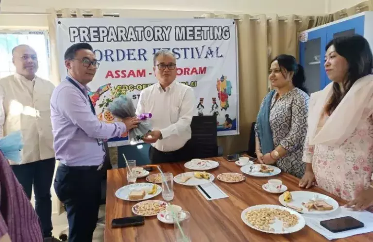Mizoram - Assam सीमा पर 24 नवंबर को पहला रिश्ते मजबूत करने वाला उत्सव