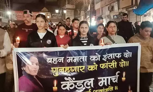 एसिड अटैक पीड़िता के लिए Mandi में मार्च, दुख समाधान में बदला