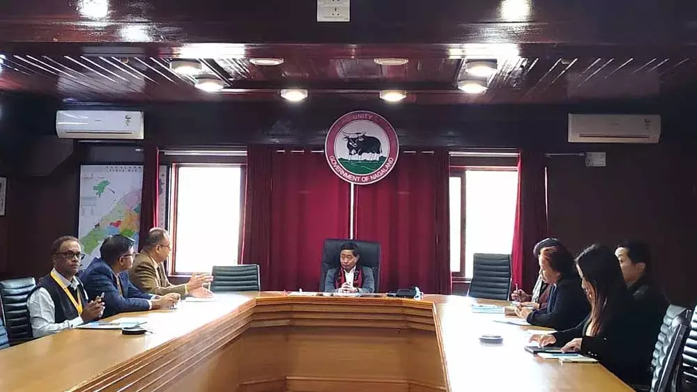 नागालैंड के मुख्य सचिव को PMVBRY, EES 2025 के बारे में जानकारी दी