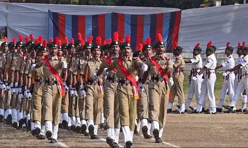 NCC AP और तेलंगाना ने मेहदीपट्टनम में 78वां एनसीसी दिवस मनाया NCC AP और तेलंगाना ने मेहदीपट्टनम में 78वां एनसीसी दिवस मनाया