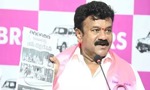 कांग्रेस सरकार एक बार फिर बीसी समुदाय को धोखा दे रही है: MLA Talasani