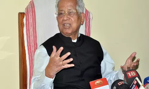 असम कांग्रेस ने Rajiv Bhavan में पूर्व मुख्यमंत्री तरुण गोगोई को दी श्रद्धांजलि