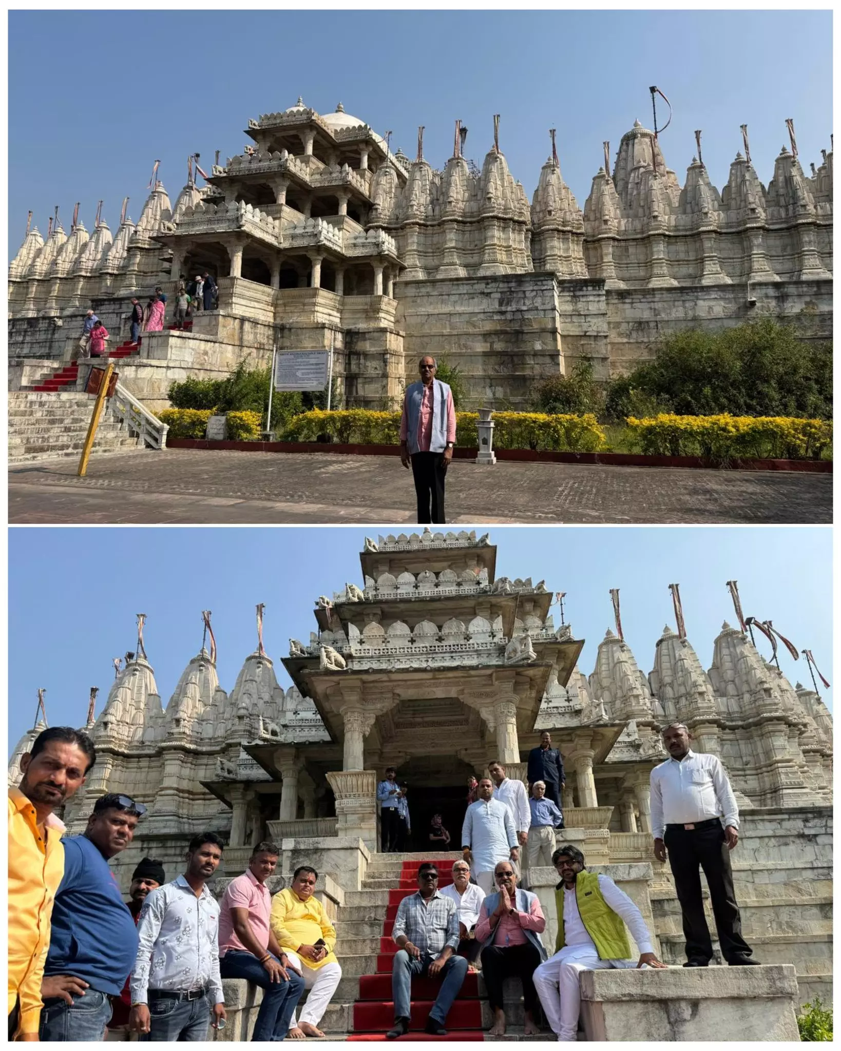 MP बृजमोहन अग्रवाल ने चतुर्मुख जिनप्रासाद राणकपुर महातीर्थ में दिव्य दर्शन किए MP बृजमोहन अग्रवाल ने चतुर्मुख जिनप्रासाद राणकपुर महातीर्थ में दिव्य दर्शन किए