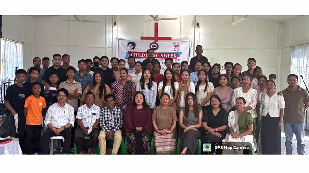 Nagaland में बाल अधिकार सप्ताह मनाया गया Nagaland में बाल अधिकार सप्ताह मनाया गया
