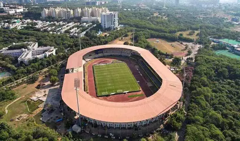 Gachibowli में एक्सएल रनथॉन-2025 में 1500 से ज़्यादा प्रतिभागी शामिल हुए Gachibowli में एक्सएल रनथॉन-2025 में 1500 से ज़्यादा प्रतिभागी शामिल हुए
