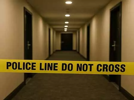 होटल में मिला युवक का शव, पुलिस की दबिश होटल में मिला युवक का शव, पुलिस की दबिश