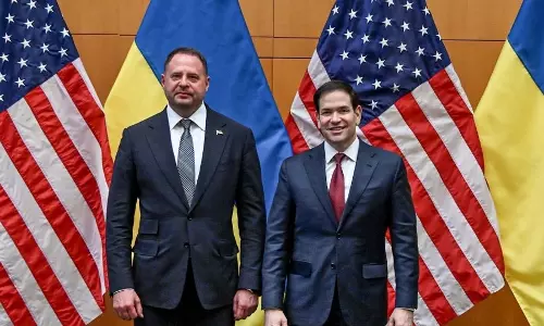 US और यूक्रेन ने कहा कि जिनेवा बातचीत में प्रगति हुई है, लेकिन मतभेद बने हुए
