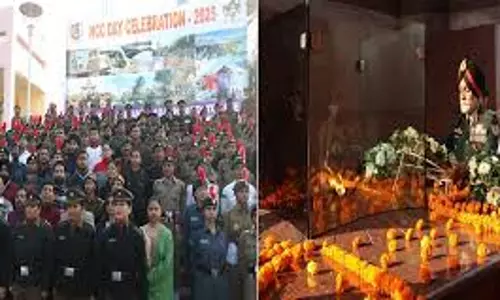 Jammu: जम्मू, कश्मीर और लद्दाख एनसीसी ने वीर जवानों को श्रद्धांजलि दी Jammu: जम्मू, कश्मीर और लद्दाख एनसीसी ने वीर जवानों को श्रद्धांजलि दी