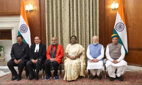 CJI के रूप में शपथ ग्रहण पर PM मोदी ने जस्टिस सूर्यकांत को बधाई दी CJI के रूप में शपथ ग्रहण पर PM मोदी ने जस्टिस सूर्यकांत को बधाई दी