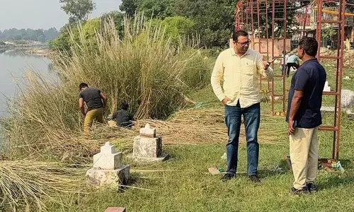 छठ पूजा के लिए Yamuna नहर के चार घाटों को पक्का किया जाएगा छठ पूजा के लिए Yamuna नहर के चार घाटों को पक्का किया जाएगा