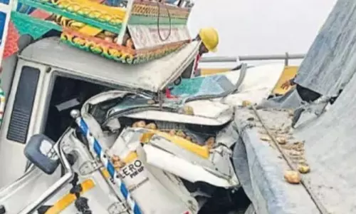 Bareilly: सड़क पर कोहरे के कारण टकराया वाहन, एक की मौत Bareilly: सड़क पर कोहरे के कारण टकराया वाहन, एक की मौत