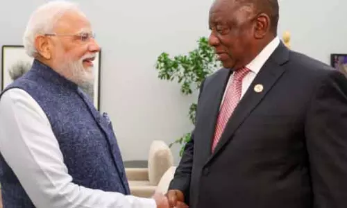 PM मोदी ने दक्षिण अफ्रीका के राष्ट्रपति रामफोसा से व्यापार सहयोग पर चर्चा की