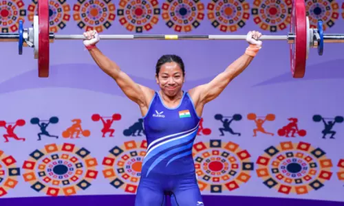 Mirabai Chanu ने कहा कि जीत और हार में सपोर्ट एक जैसा होना चाहिए Mirabai Chanu ने कहा कि जीत और हार में सपोर्ट एक जैसा होना चाहिए