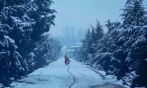 खूबसूरत Kashmir ठंड की चपेट में.. तापमान माइनस डिग्री तक गिरा खूबसूरत Kashmir ठंड की चपेट में.. तापमान माइनस डिग्री तक गिरा